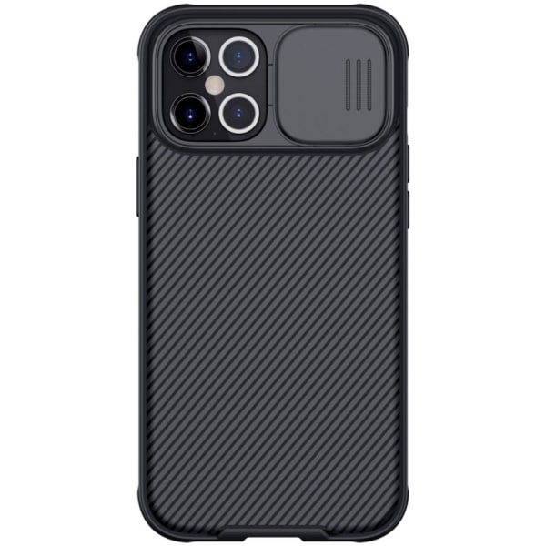 iPhone 12 Pro Max - NILLKIN CamShield Pro Skal - Svart Black Svart