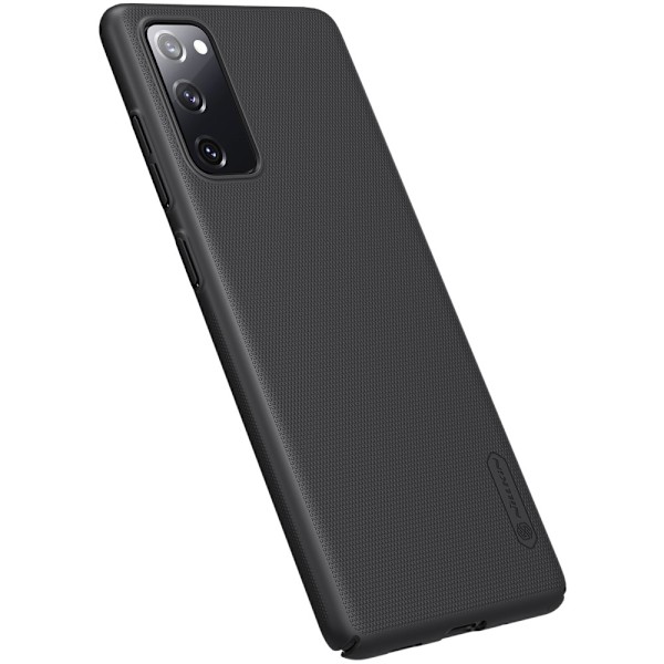 Samsung Galaxy S20 FE - NILLKIN Shield Frostat Skal - Svart Black Svart