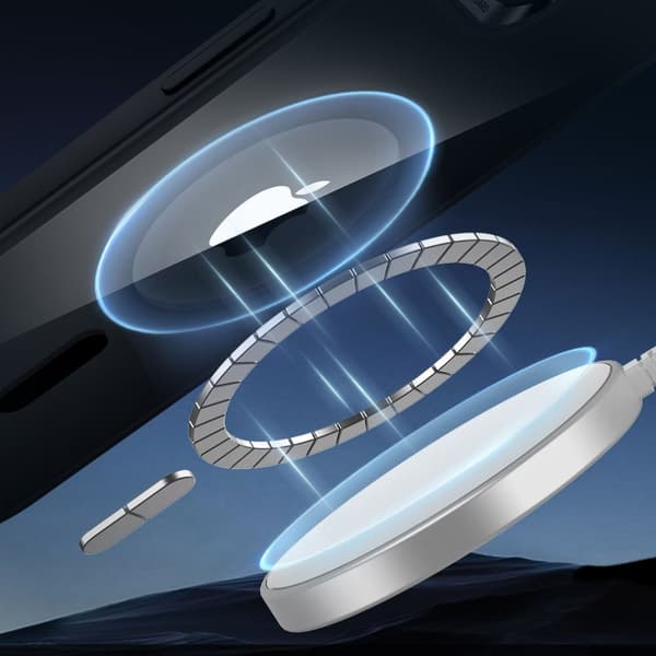 ESR iPhone 17e/16e Skal MagSafe CH HaloLock Transparent/Svart