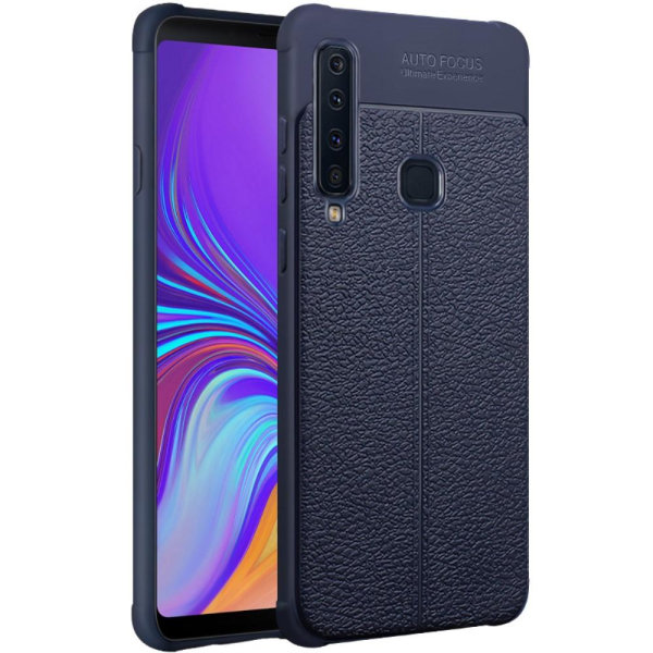 Samsung Galaxy A9 (2018) - IMAK Vega Airbag TPU Skal - Mörk Blå DarkBlue Mörk Blå