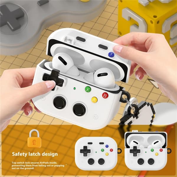 AirPods Pro 3 Skal Game Console Vit