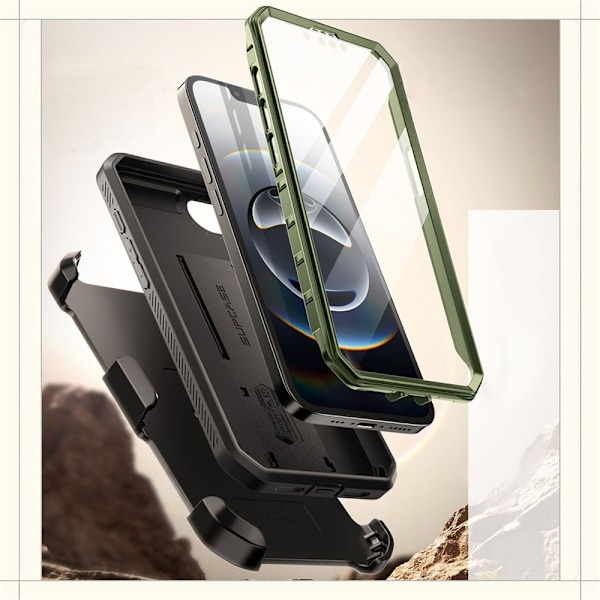 Supcase iPhone 16e Skal Unicorn Beetle Pro Guldan
