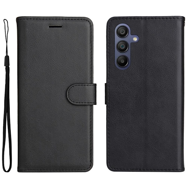 Samsung Galaxy A16 Fodral Läder Svart