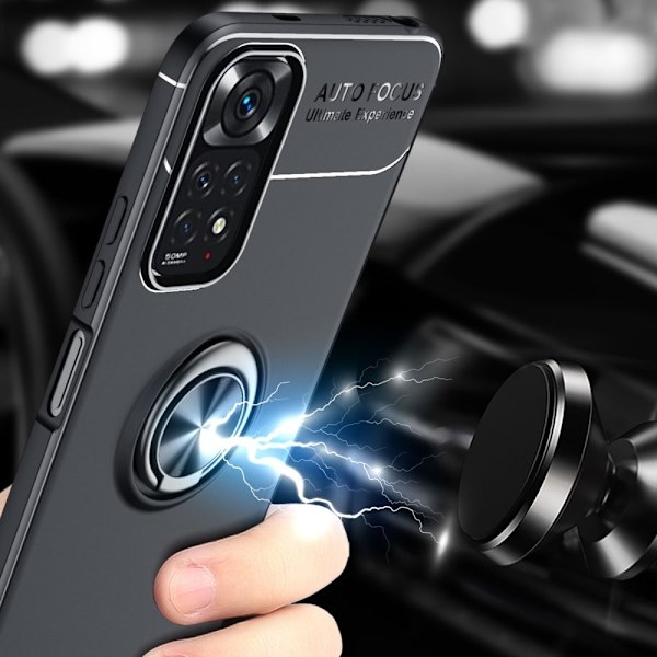 Xiaomi Redmi Note 11 4G Skal Ring Blå
