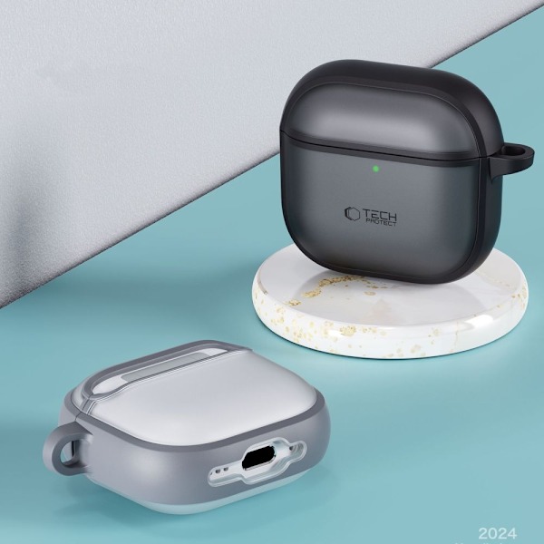 Tech-Protect AirPods 4 Skal MagMat Matt Svart