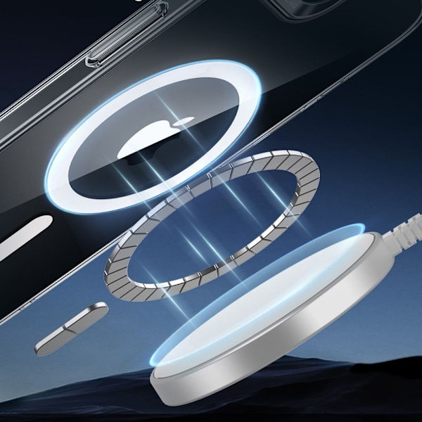 ESR iPhone 16e Skal MagSafe CH HaloLock Transparent