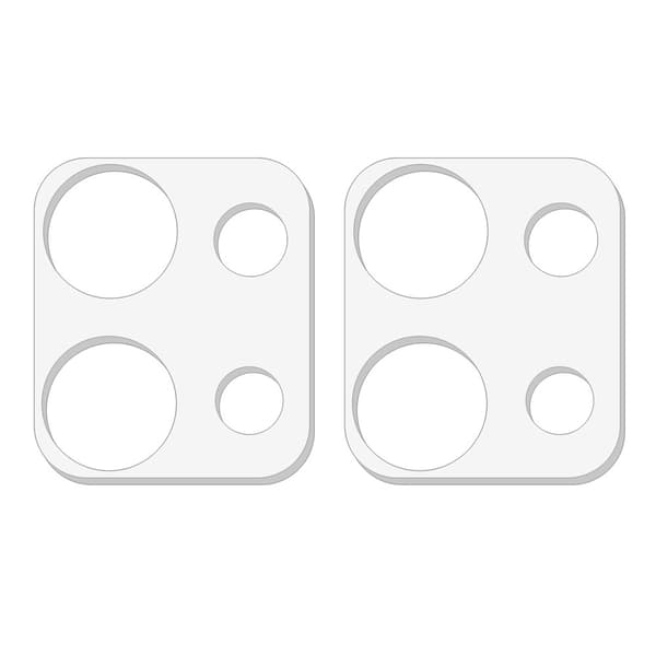 Xiaomi Redmi 15C 2-PACK Linsskydd Härdat Glas Transparent