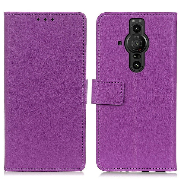 Sony Xperia Pro-I Fodral Läder Lila