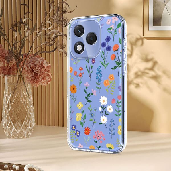 Honor 400 Lite Skal Med Tryck Blommor