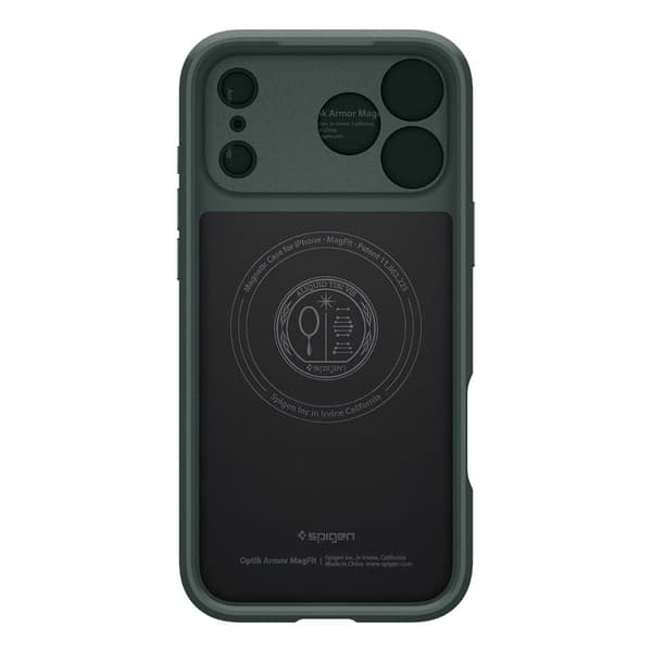 Spigen iPhone 18 Pro / 17 Pro Skal Optik Armor Mag MagSafe