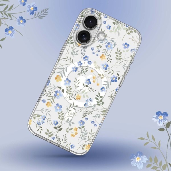 Tech-Protect iPhone 16e Skal MagSafe FlexAir Spring Flowers