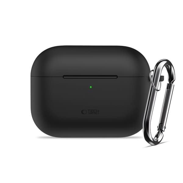 Tech-Protect AirPods Pro 3 Skal Silikon Hook Svart