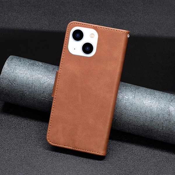iPhone 15 Fodral Shark Solid Läder Brun