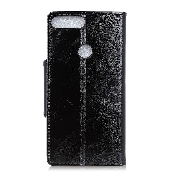 Huawei Honor View 20 - PU Läder Plånboksfodral - Svart Black Svart