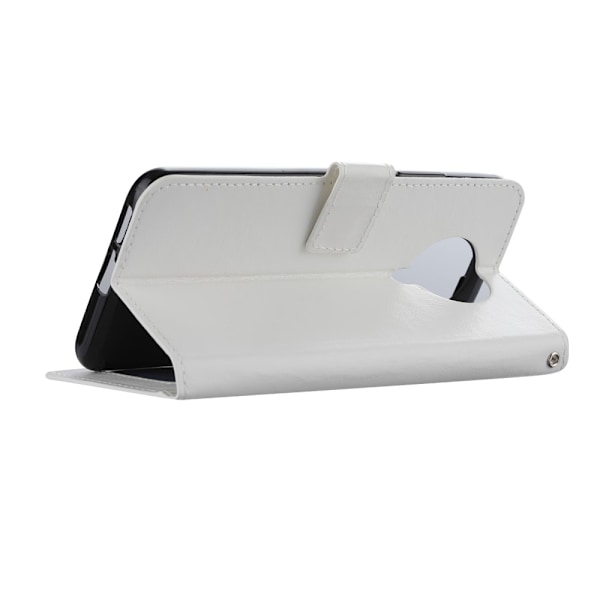 Xiaomi Poco F2 Pro - Crazy Horse Plånboksfodral - Vit White Vit