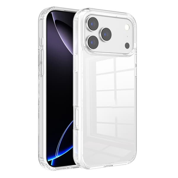 iPhone 17 Pro Max Skal Hybrid Transparent