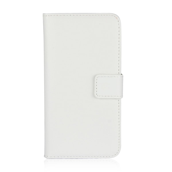 Samsung S20 Plus - Fodral I Äkta Läder - Vit White Vit