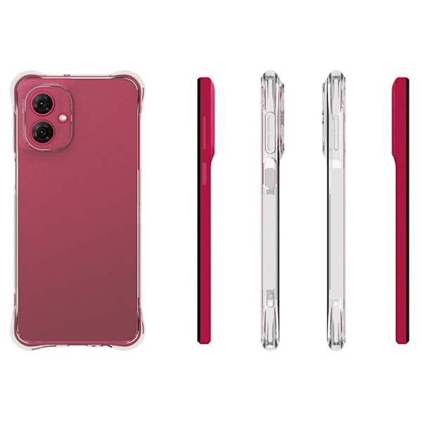 Motorola Moto G55 5G Skal TPU Shockproof Transparent