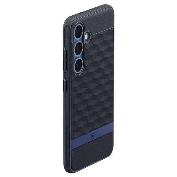 Spigen Samsung Galaxy S25 Skal MagSafe Parallax Navy Violet