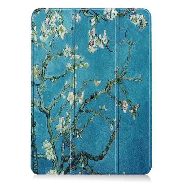 iPad Air 2020/2022/2024 Fodral Tri-Fold Peach Blossom