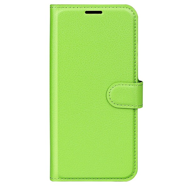 Xiaomi Redmi Note 12 Pro 5G Fodral Litchi Läder Grön