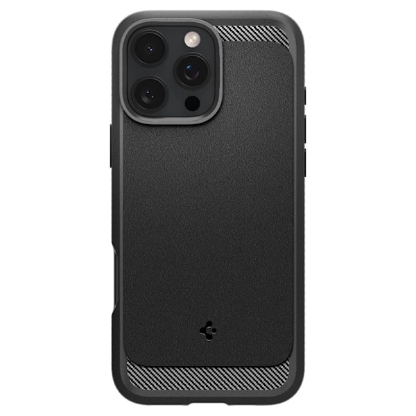 Spigen iPhone 16 Pro Max Skal MagSafe Mag Rugged Armor Matt Svart