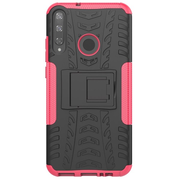 Huawei P40 Lite E - Ultimata Stöttåliga Skalet med Stöd - Rosa Pink Rosa