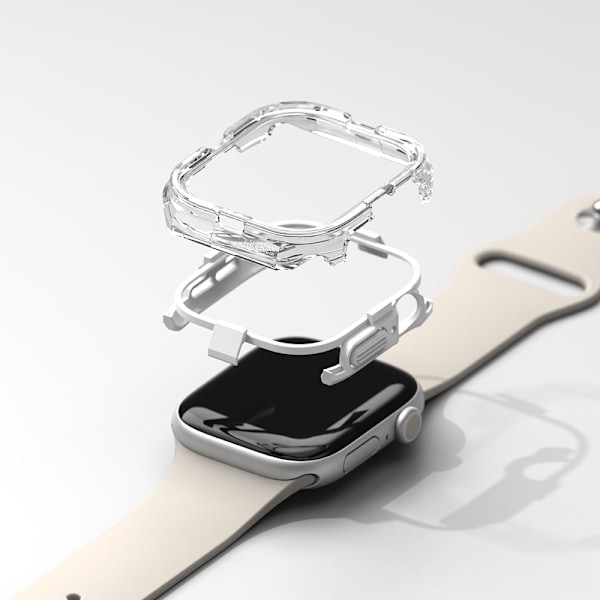 Ringke Apple Watch 10 46 mm Skal Fusion Bumper Svart