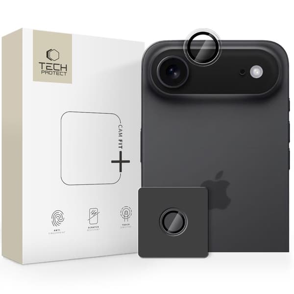Tech-Protect iPhone Air Linsskydd CamRing Fit+ Transparent