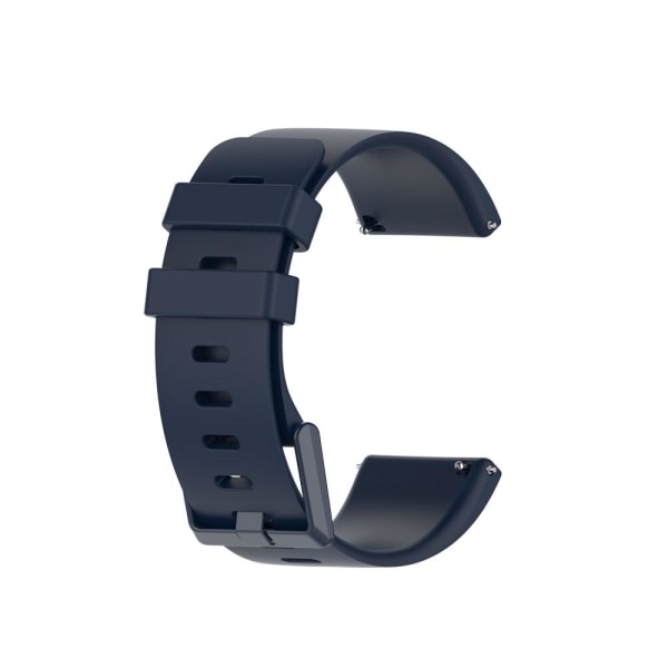 Silikon Armband Fitbit Versa 2/Versa Lite - Mörk Blå DarkBlue Mörk Blå
