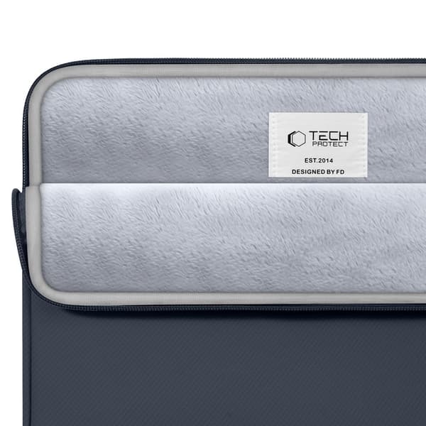Tech-Protect Laptop Fodral 13-14" Sleeve Navy Blue