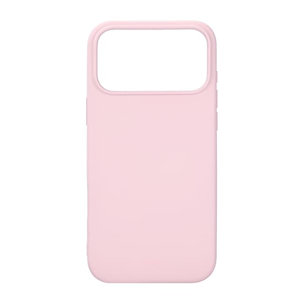 Onsala iPhone 17 Pro Max Mobilskal Med Silikonkänsla Chalk Pink