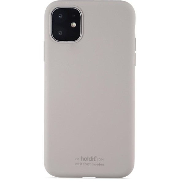 iPhone 11/XR - holdit Mobilskal Silikon - Taupe Taupe