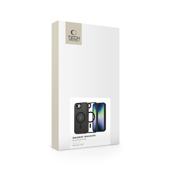 Tech-Protect iPhone 16e Skal MagSafe MagMat Svart/Transparent