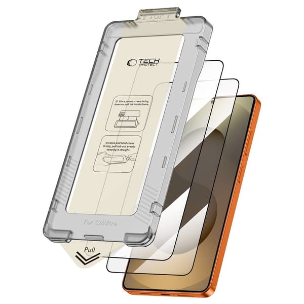Tech-Protect Galaxy S26 Ultra 2-PACK Skärmskydd QuickSet+