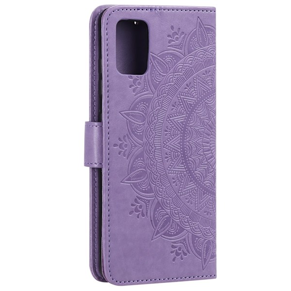 Samsung Galaxy A51 - Mandala Plånboksfodral - Lila Purple Lila