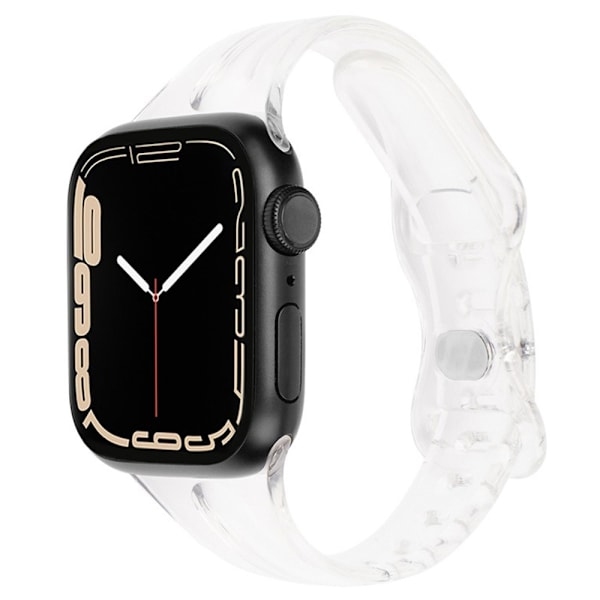 Apple Watch 38/40/41mm CrystalFlex TPU Armband Transparent