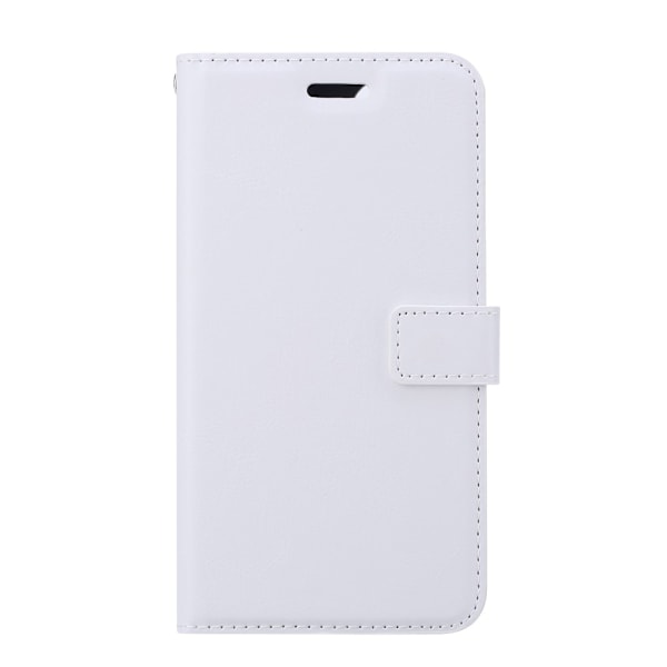 Samsung Galaxy S20 Ultra - Crazy Horse Plånboksfodral - Vit White Vit