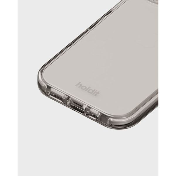holdit iPhone 16 Mobilskal Seethru Vit