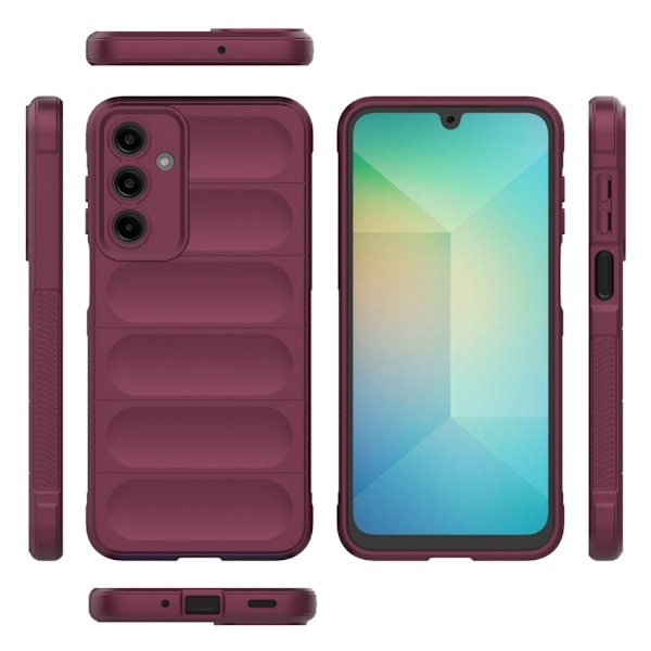Samsung Galaxy A26 5G Skal Magic Shield Vinröd