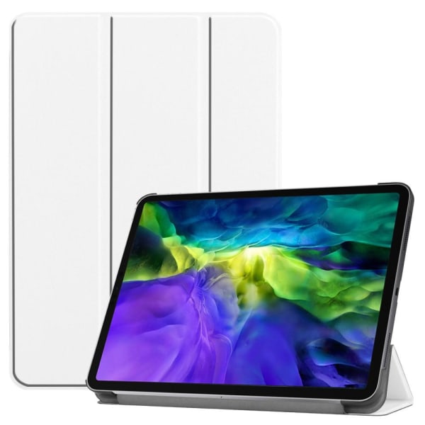 iPad Air 2020/2022/2024 / Pro 11 Fodral Tri-Fold Vit White Vit