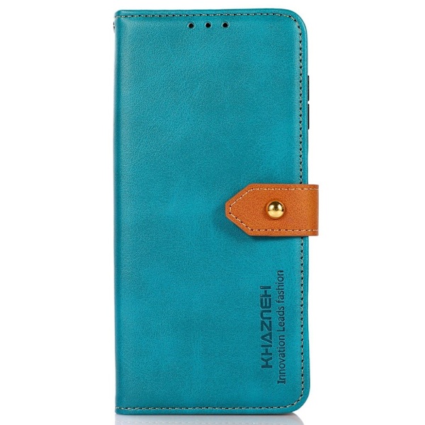 KHAZNEH iPhone 16 Fodral Dual-Color Blå