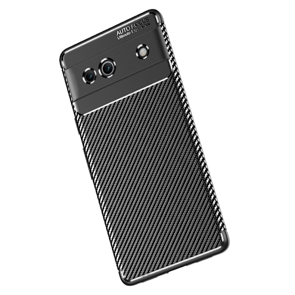 Google Pixel 7A Skal Kolfiber Textur Svart