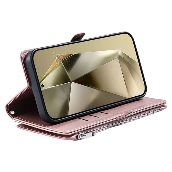 Samsung Galaxy A27 Fodral Multifunktionellt Roséguld