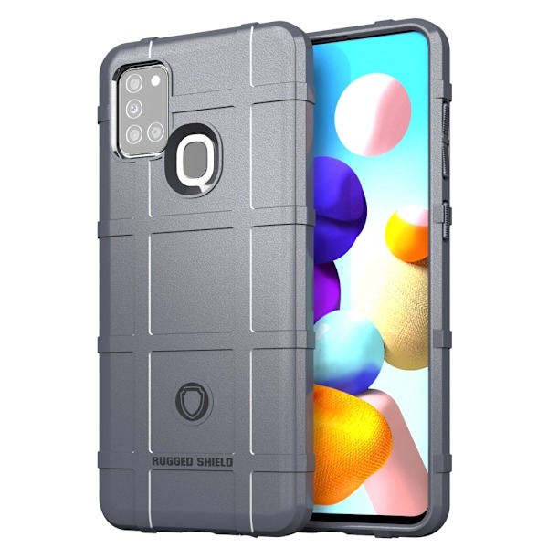 Samsung Galaxy A21s - Robust Skal - Grå Grey Grå