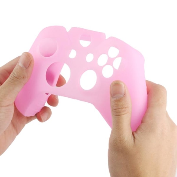 Silikonskal För Xbox One Handkontroll Rosa