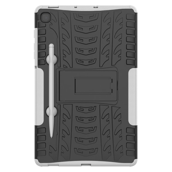 Samsung Galaxy Tab S6 Lite Skal Rugged Kickstand Armor Vit White Vit