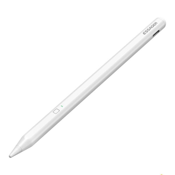 ESSAGER Stylus Touch Pen Med Trådlös Laddning Vit