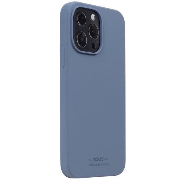 holdit iPhone 13 Pro Skal Silikon Pacific Blue