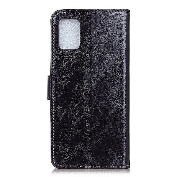 Xiaomi Redmi 9T - Retro Textur Fodral - Svart Black Svart